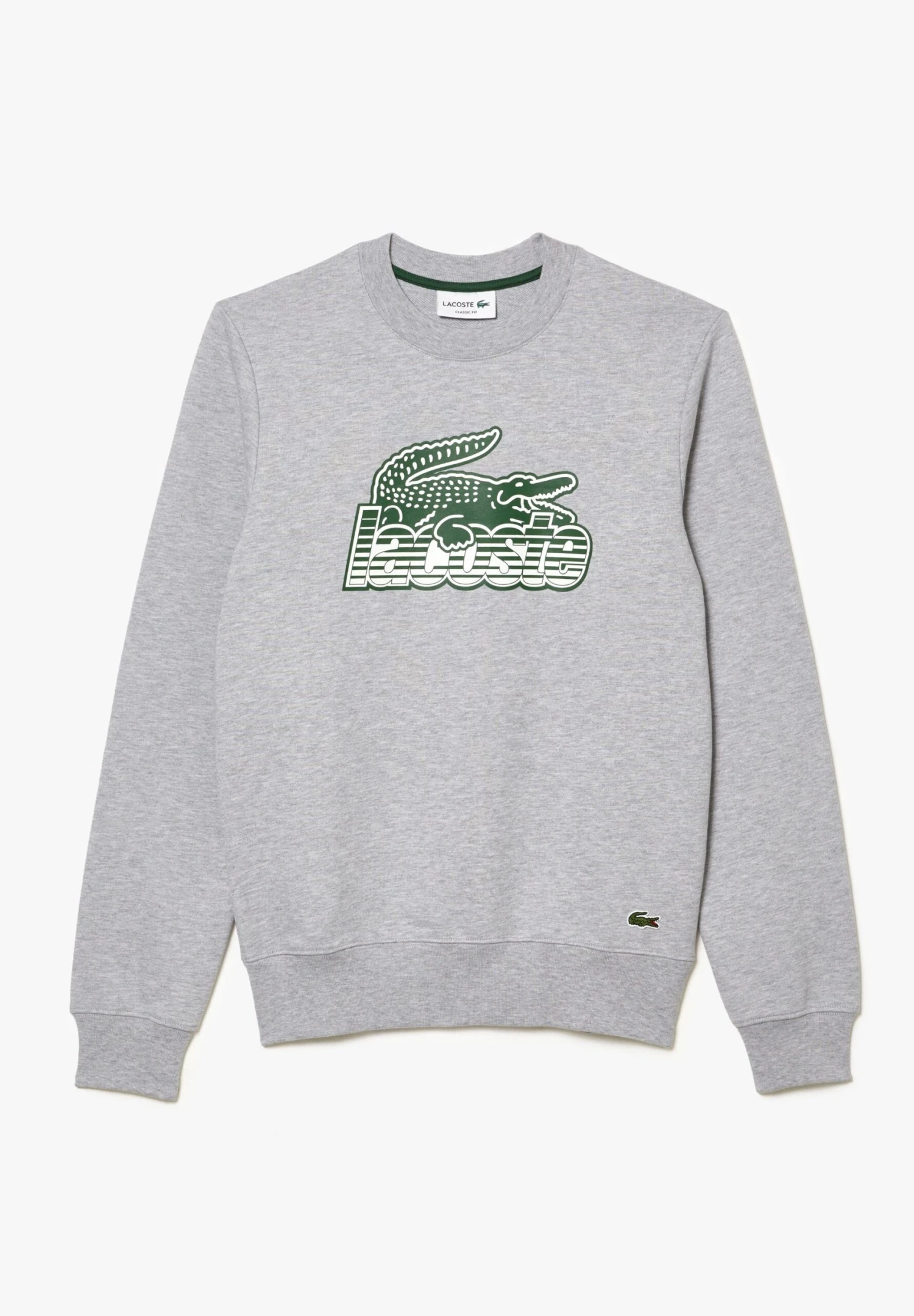 Lacoste Sweatshirt - Gris Chiné 6 Lacoste Sweatshirt - Gris Chiné – Image 6