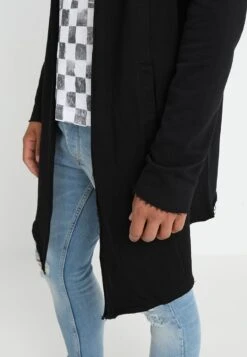 URBAN CLASSICS Long Hooded Open Edge - Sweat Zippé -URBAN CLASSICS Soldes Boutique 0e652ed0e0b2477688a485a742eafe05