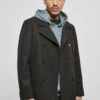 URBAN CLASSICS Classic Pea - Manteau Court - Black