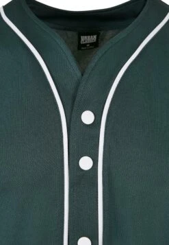 URBAN CLASSICS Baseball - Chemise - Bottlegreen White -URBAN CLASSICS Soldes Boutique 2541126f5fb04f33a0f3436055f815c3