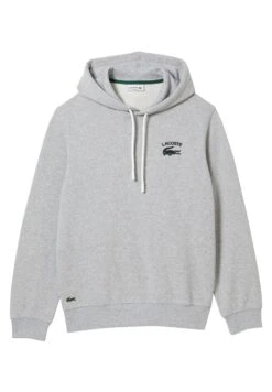Lacoste Sweat À Capuche - Gris Chine