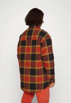 Parkside Overshirt - Manteau Court - Zimmer Plaid Burnt Henna -URBAN CLASSICS Soldes Boutique 4642fa770a7e4bc599cc5375d58af789