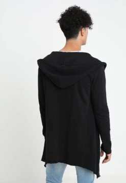 URBAN CLASSICS Long Hooded Open Edge - Sweat Zippé -URBAN CLASSICS Soldes Boutique 51782e4e1c1445b49eca882f69676406