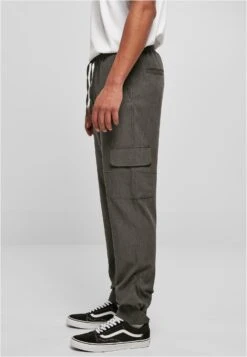 URBAN CLASSICS Comfort Military - Pantalon Cargo - Charcoal -URBAN CLASSICS Soldes Boutique 650e87a67c5f40e3b6423af5fb116e5e