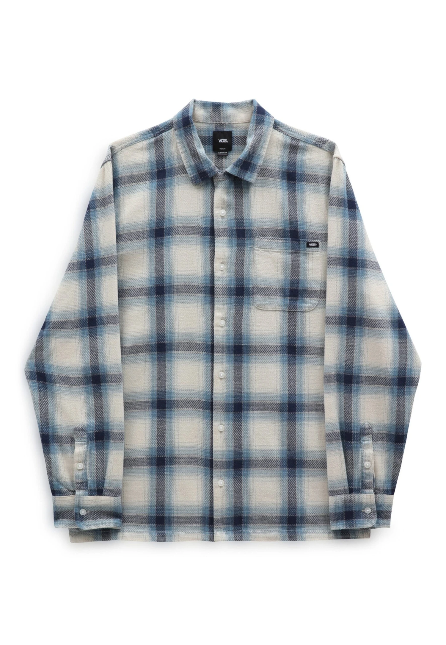 Vans Krug Ls - Chemise - Oatmeal Dress Blues 1 Vans Krug Ls - Chemise - Oatmeal Dress Blues