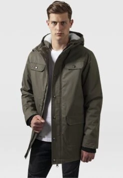 URBAN CLASSICS Parka - Olive