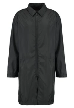 URBAN CLASSICS Coach Coat - Trench - Black -URBAN CLASSICS Soldes Boutique 989e33373b094004a4fa2016875f4d39