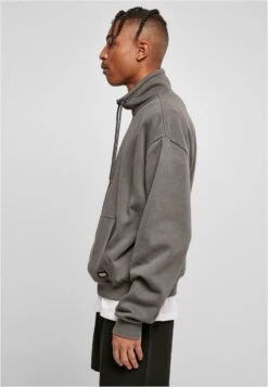 URBAN CLASSICS Organic Drawstring Troyer - Sweatshirt - Darkshadow -URBAN CLASSICS Soldes Boutique 9f760e6a0dc84bc19da0f2133c2ae6a3