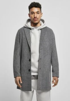 URBAN CLASSICS Herringbone - Manteau Classique - Darkgrey