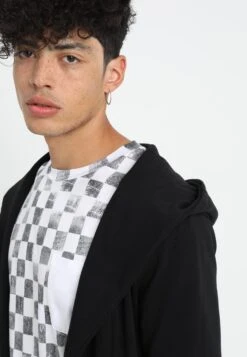 URBAN CLASSICS Long Hooded Open Edge - Sweat Zippé -URBAN CLASSICS Soldes Boutique d4661f8aa5d946a886a83a50a268b0cc