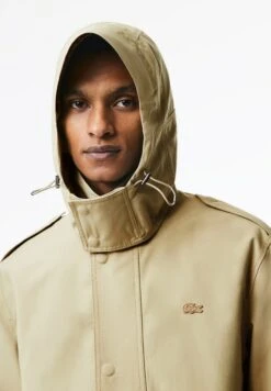 Lacoste Parka - Beige -URBAN CLASSICS Soldes Boutique d726736861124ff3ade5a807ef2009be