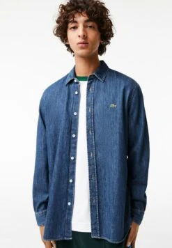 Lacoste Langarm - Chemise - Bleu