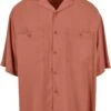 URBAN CLASSICS Resort - Chemise - Terracotta
