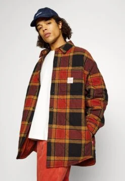 Parkside Overshirt - Manteau Court - Zimmer Plaid Burnt Henna